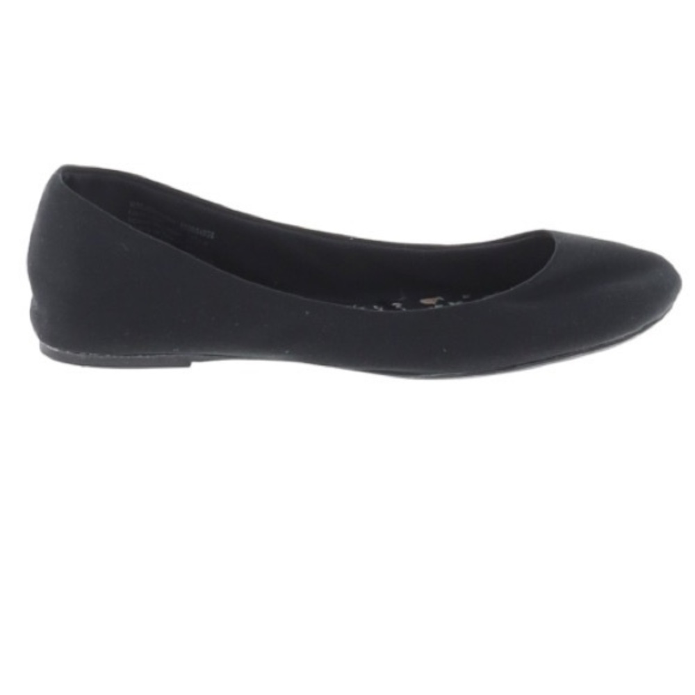 Unbranded sz 6 black fabric slip-on ballet flats